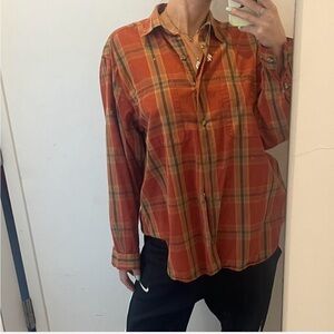 Vtg Banana Republic Flannel
